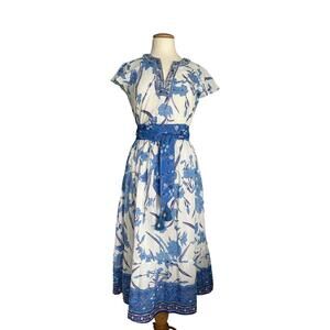 NEW BELLA TU women's liz dress in blue